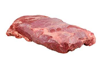 Grass-fed beef chuck roll, raw