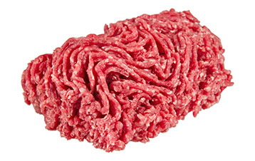 Raw grass-fed ground beef
