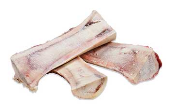 3 canoe-cut grass-fed beef marrow bones