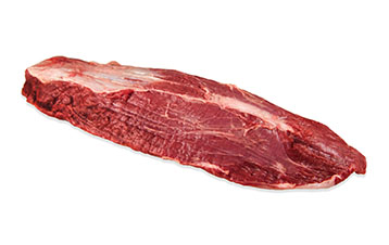 Whole grass-fed beef teres major, raw