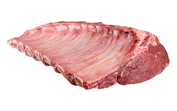 Grass-fed beef 7-Bone export rib, raw