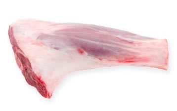 1 raw grass-fed lamb foreshank