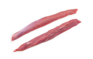2 raw grass-fed lamb tenderloins