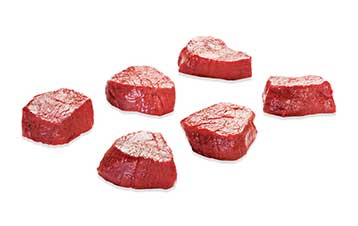 6 raw venison medallions