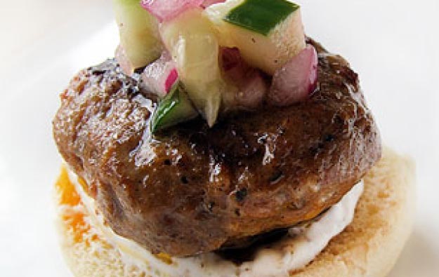 Lamb Sausage Sliders