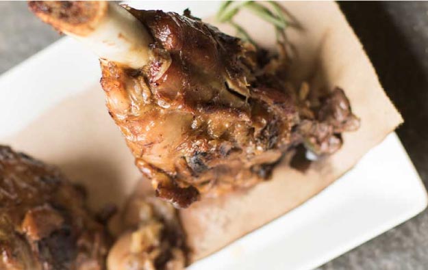 Lamb Shanks en Papillote