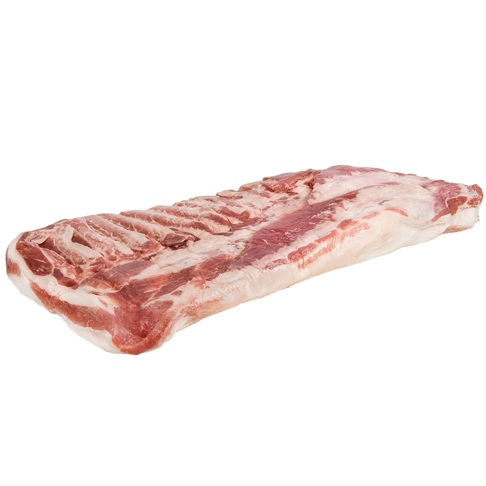 Whole Beeler's pork belly, raw