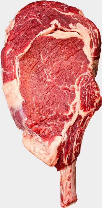 Silver Fern Farms Angus raw cowboy steak