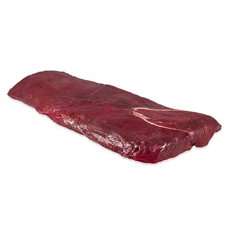 Canadian elk boneless striploin, raw