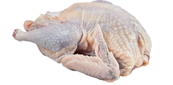 Whole guinea fowl, raw