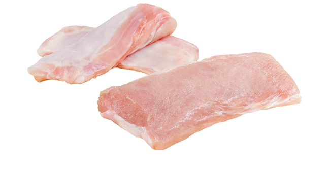 Grupo Hermi rabbit whole boneless striploins, raw