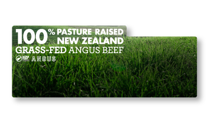 Examples of case dividers for grass-fed Angus beef