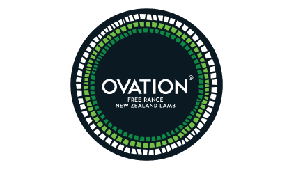 Ovation Free Range New Zealand Lamb logo
